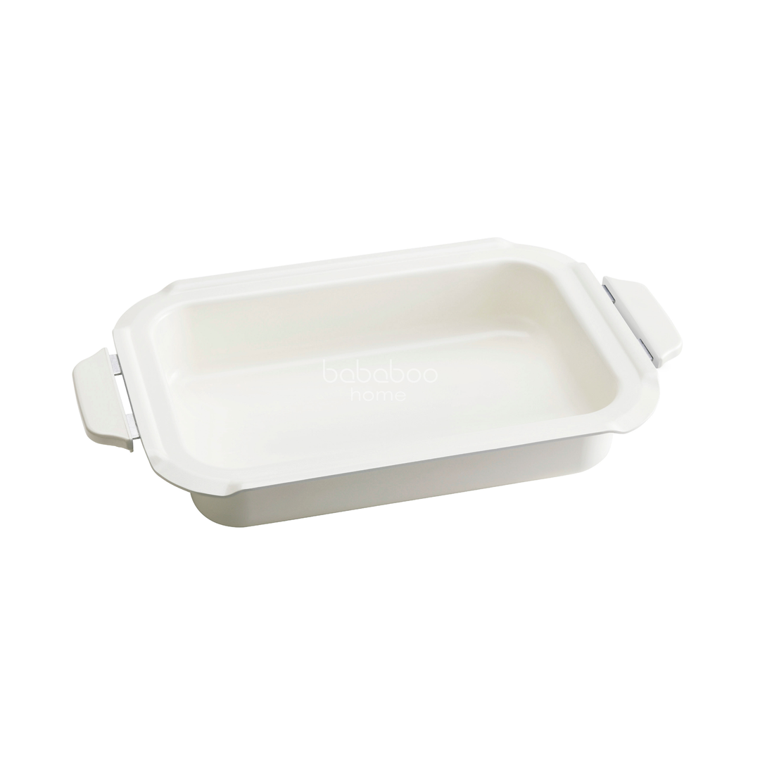 Bruno Compact White Ceramic Pot Accessories