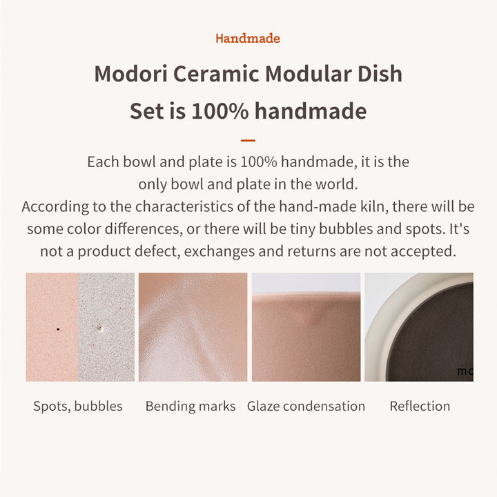 Modori Ceramic Modular Dish Set